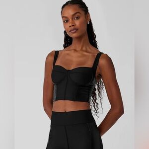 Alo Airlift Winter Warm Cropped Supermoto Tank